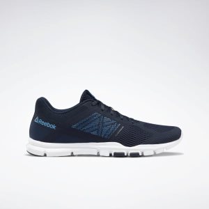 Reebok Yourflex Trainette 11 Trainingsschuhe Herren - Navy/Weiß/HellBlau - DE 756-CHZ